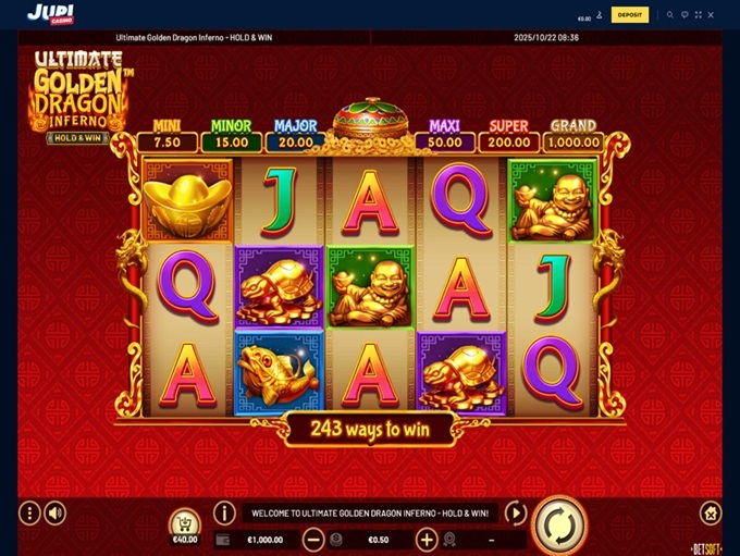 Jupi Casino screenshot 4