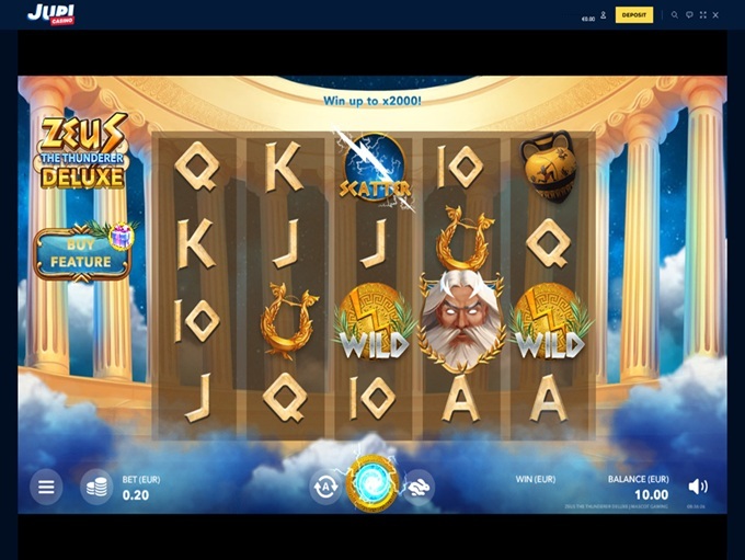 Jupi Casino screenshot 5