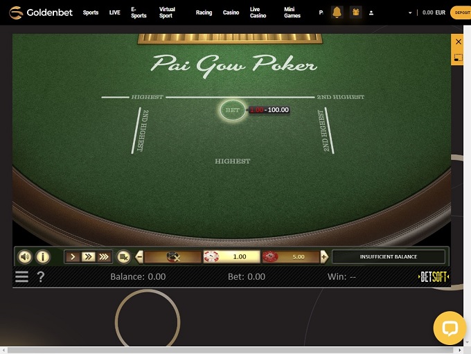 Goldenbet Casino screenshot 6