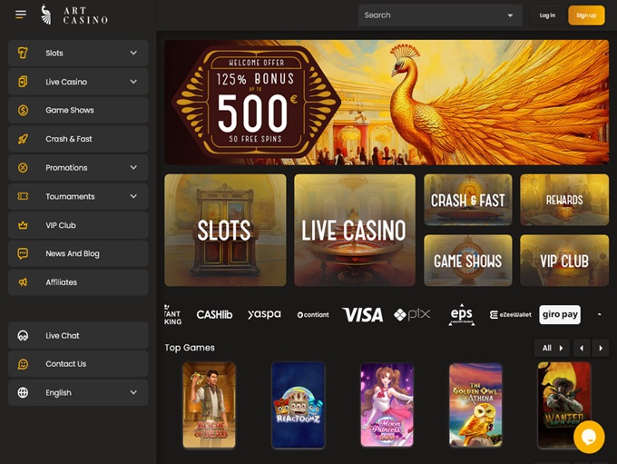 ArtCasino lobby
