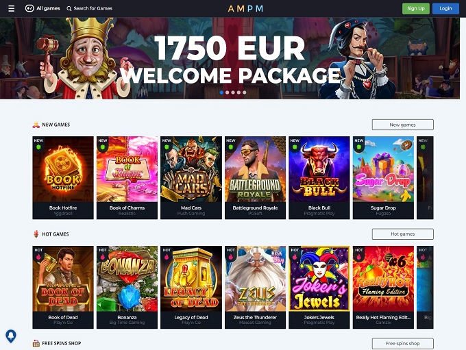 AMPM Casino lobby