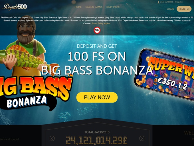 Royale500 Casino screenshot 1