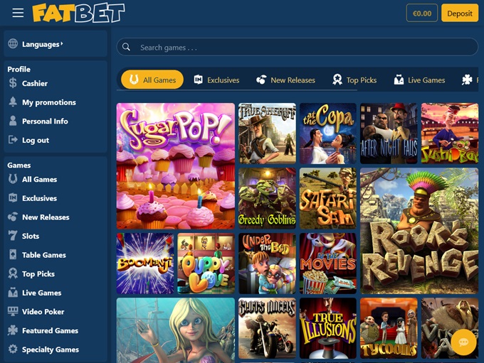 Fatbet Casino screenshot 2