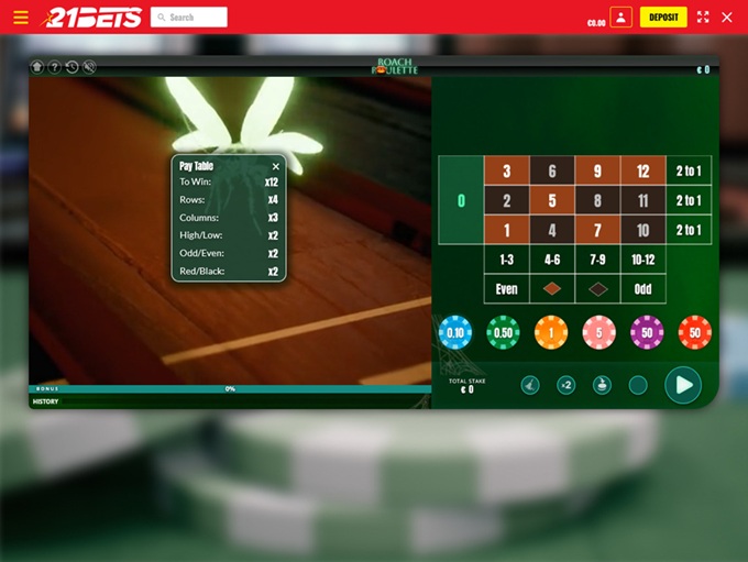 21 BETS Casino screenshot 6
