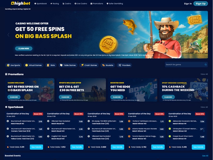 Highbet Casino screenshot 1