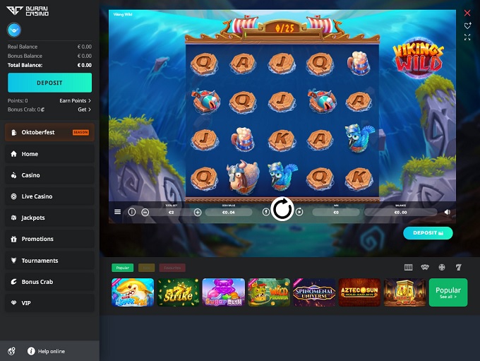 Buran Casino screenshot 4