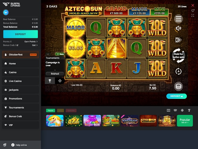 Buran Casino screenshot 5
