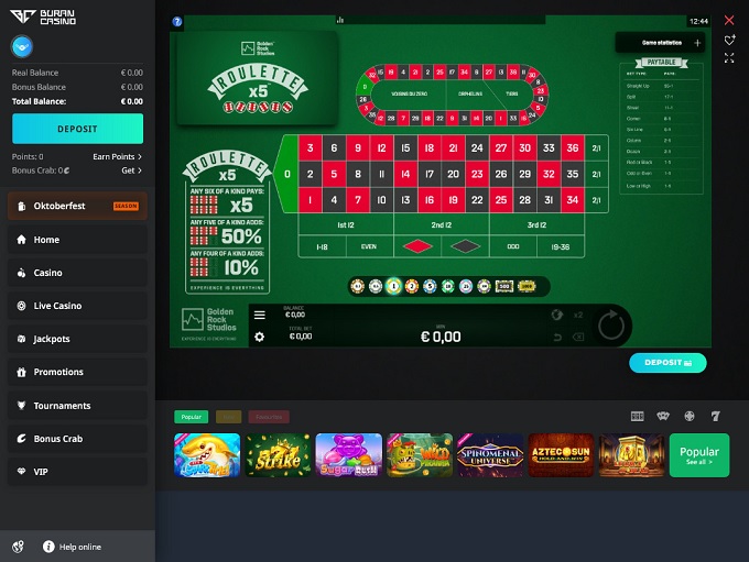 Buran Casino screenshot 6