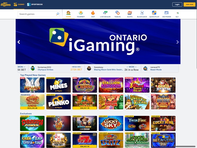 BetRivers.ca screenshot 1