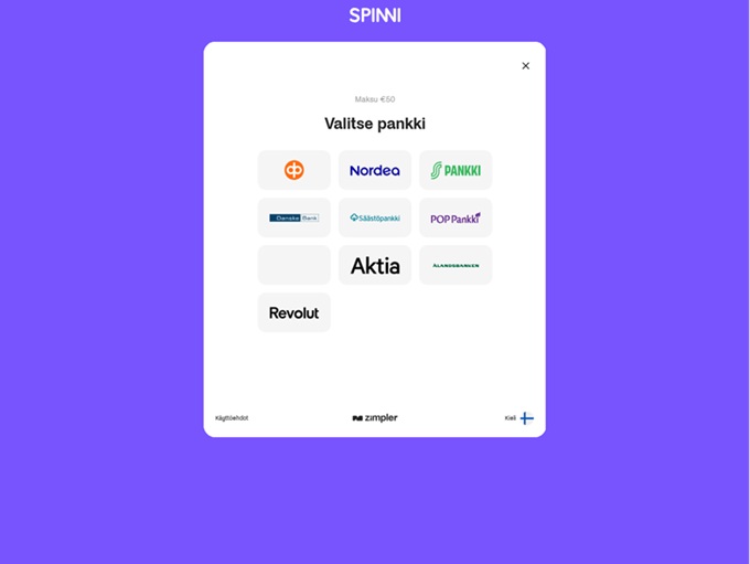 Spinni Casino screenshot 3