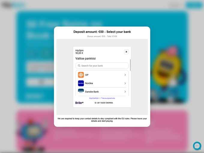 HipSpin Casino screenshot 3