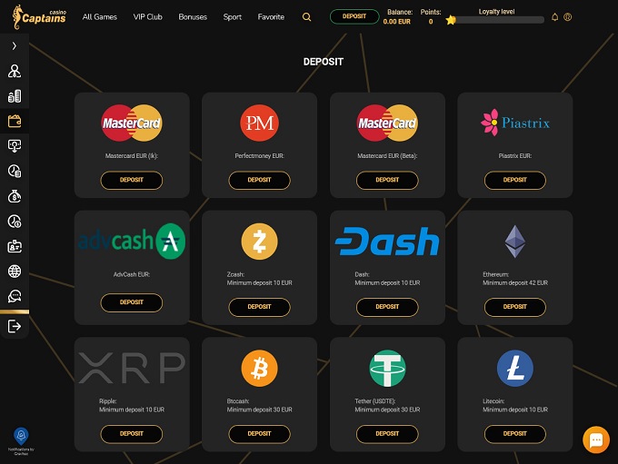 Captainsbet Casino screenshot 3