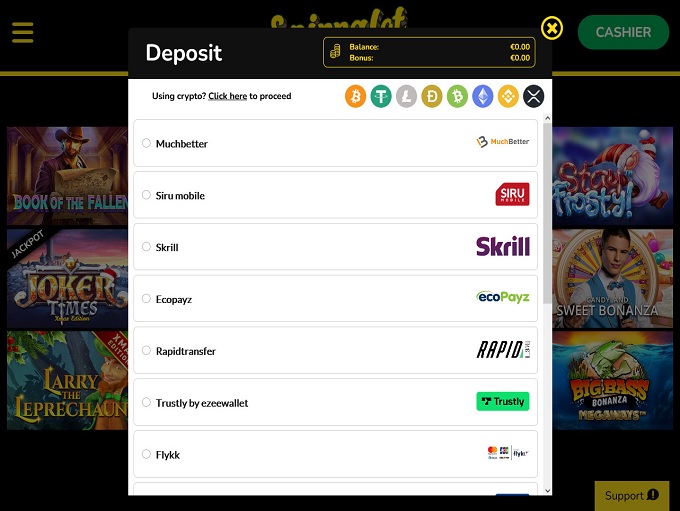 Spinnalot Casino screenshot 3