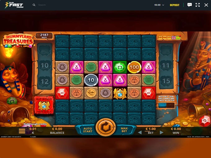 Playfast Casino screenshot 4