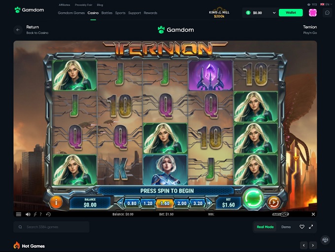 Gamdom Casino screenshot 5