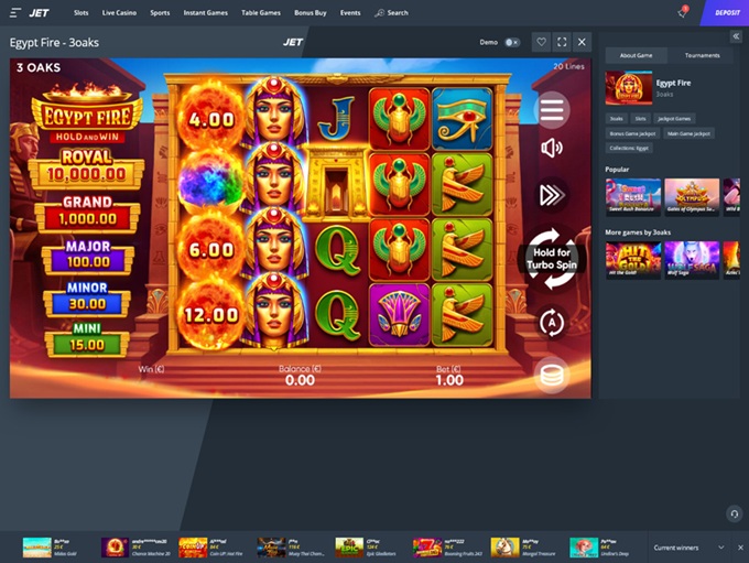 Jet Casino screenshot 5