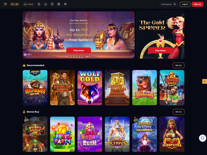 GoldWin Casino lobby