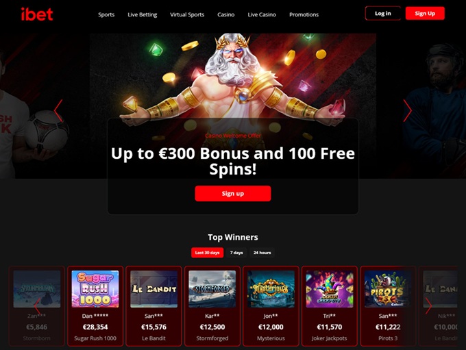 iBet Casino screenshot 1