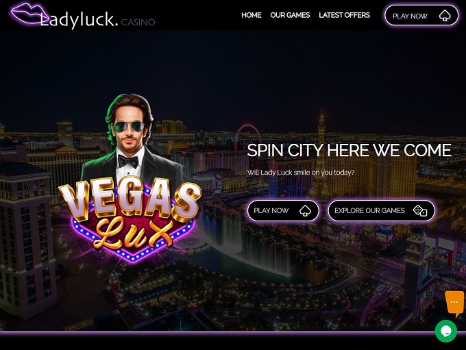 LadyLuck Casino screenshot 1