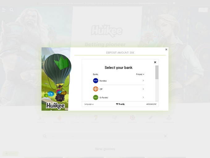 Huikee Casino screenshot 3