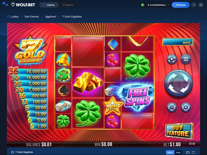 Wolf.Bet Casino screenshot 4