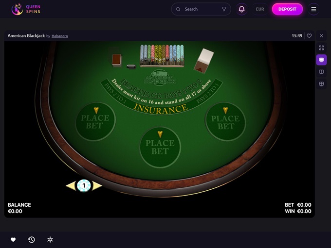 Queenspins Casino screenshot 6