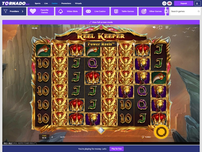 TornadoBet Casino screenshot 4