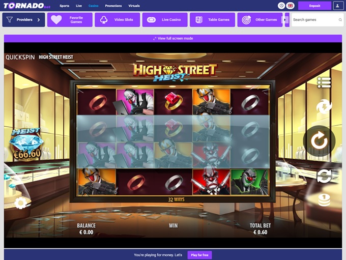 TornadoBet Casino screenshot 5