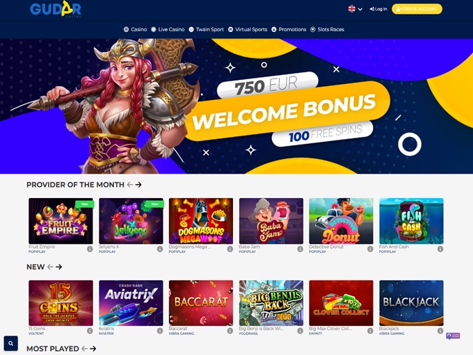 Gudar Casino lobby