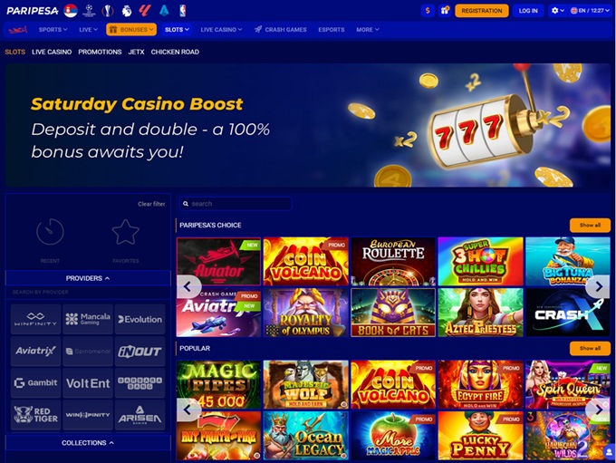 Paripesa lobby