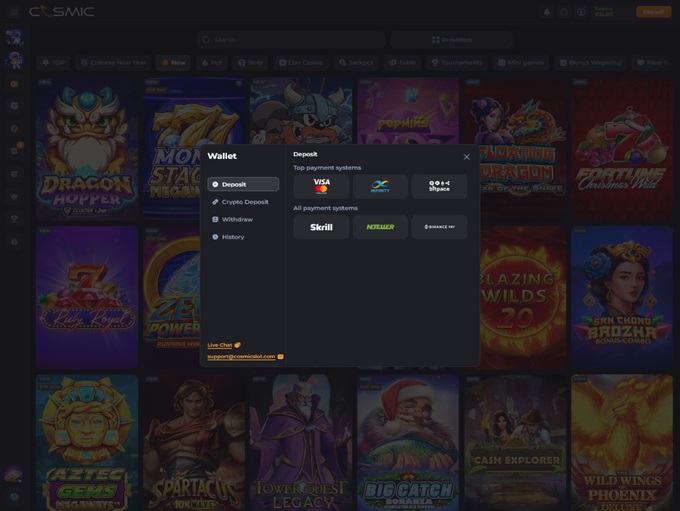 CosmicSlot screenshot 3