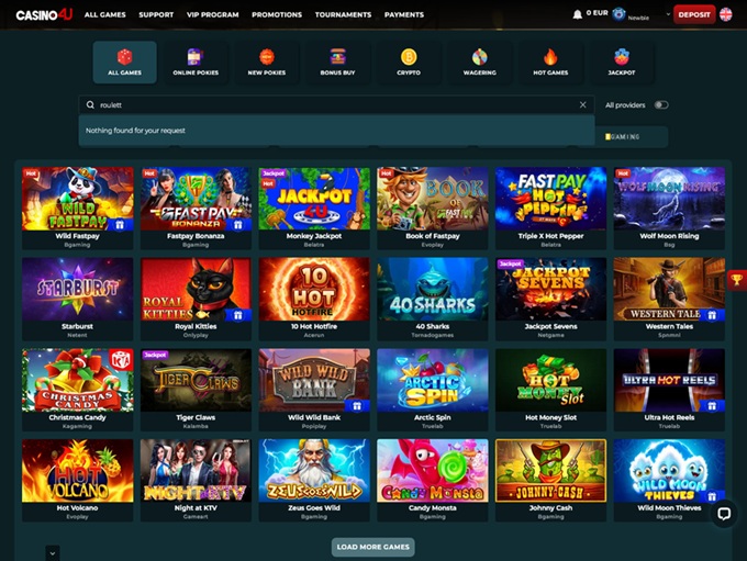 Casino4u screenshot 2