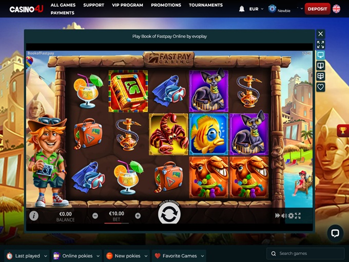 Casino4u screenshot 4