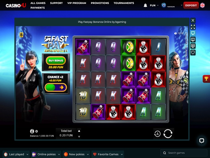 Casino4u screenshot 5