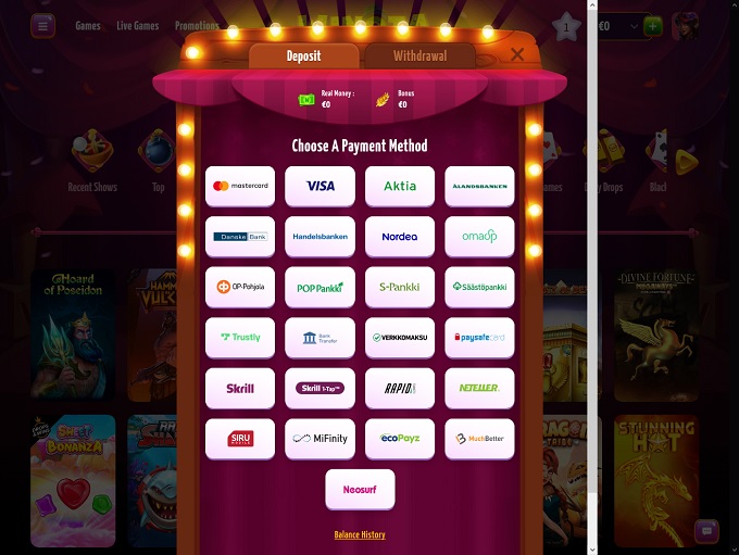 Winota Casino screenshot 3