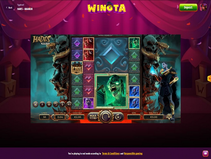 Winota Casino screenshot 5
