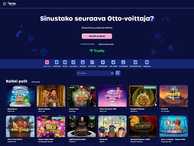 Otto Kasino screenshot 1