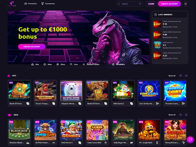 CasinoRex screenshot 1