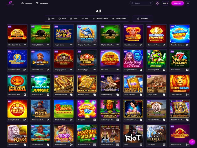 CasinoRex screenshot 2