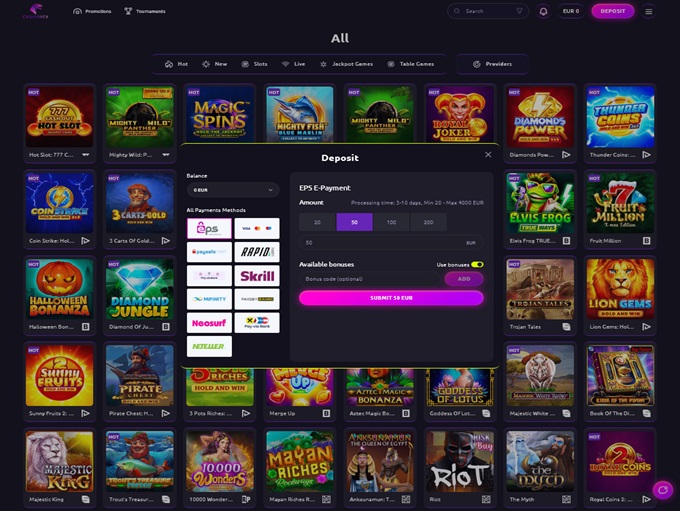 CasinoRex screenshot 3