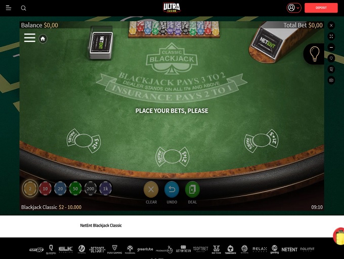 UltraCasino screenshot 6