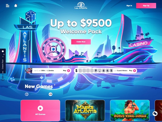 Las Atlantis Casino lobby