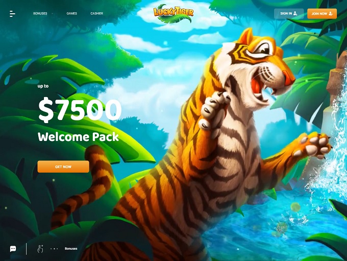 Lucky Tiger Casino screenshot 1