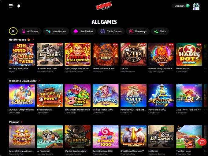 Refuel Casino screenshot 2