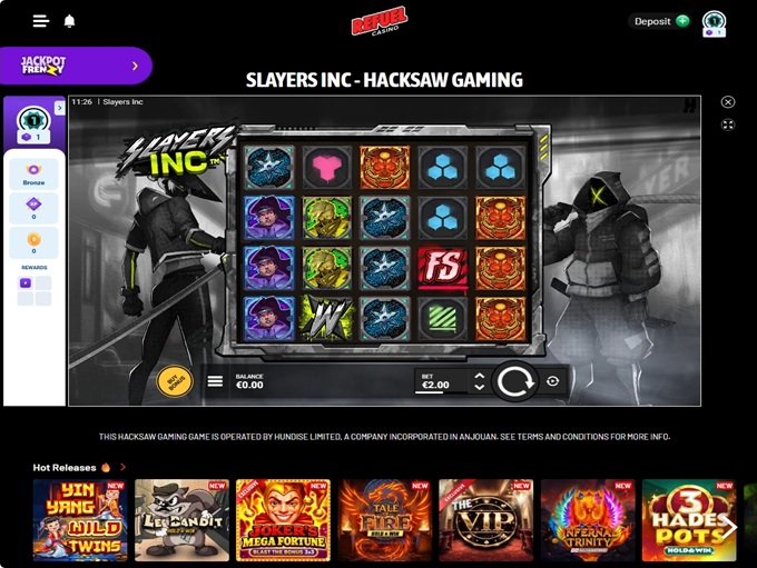 Refuel Casino screenshot 5