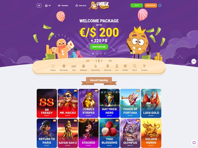 CookieCasino screenshot 1