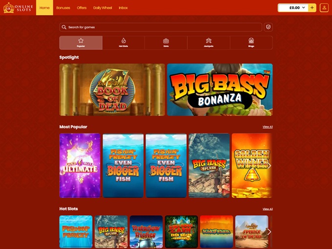 UK Online Slots screenshot 2