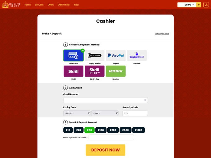UK Online Slots screenshot 3