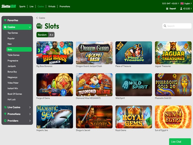SlottoJam Casino screenshot 2