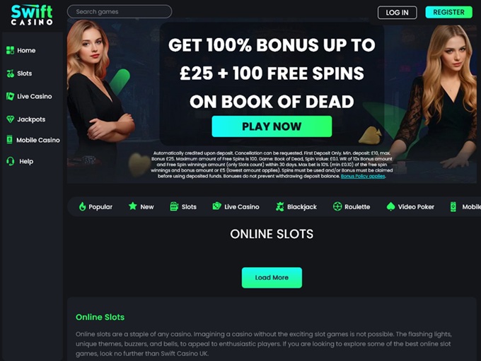 Swift Casino screenshot 1